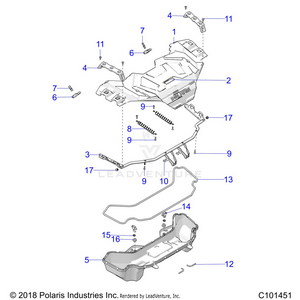 Body, Front Rack - A20sxz85af/ap/caf/cap (c101451) Schematic