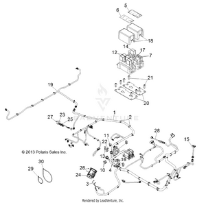 Electrical, Harness - R141d9jda (49brutusharness13d) Schematic