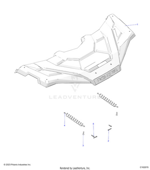Body, Front Rack - A24shy57al/an (c102570) Schematic