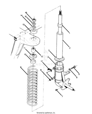 Strut Assembly 2x4 (4919781978008a) Schematic