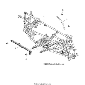 Chassis, Main Frame - A15sxe85as/am/a85aa/ac/aj (49atvframe15850sp) Schematic
