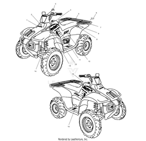 Decals - A02ca32aa/ab (4969816981a05) Schematic