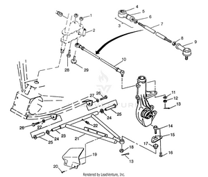 A-arm/strut Mounting Magnum 6x6 - W968744 And Magnum 6x6 Swedish - S968744 (4936073607b012) Schematic