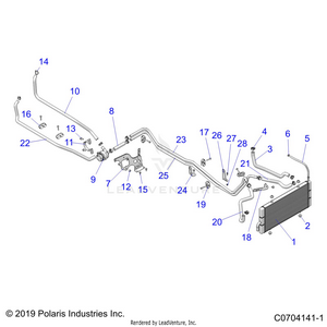 Engine, Cooling, Aux. System - Z20pal92ag/ap/bg/bp/lg/g92ag/ap/lg (c0704141-1) Schematic