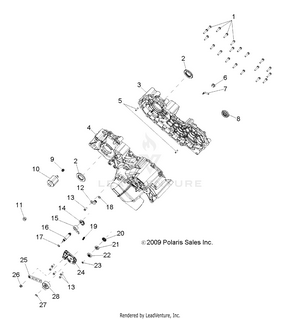 Drive Train, Main Gearcase - R11rh50ag/ah/ar (49rgrgearcase10450) Schematic