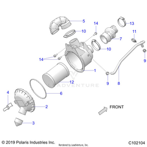 Engine, Air Intake - A21hbb07a3/a7/b3/b7 (c102104) Schematic