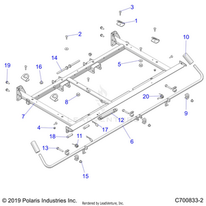 Body, Box, Mounting - G23gmk99a/99b (c700833-2) Schematic