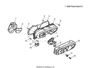 Clutch Cover - A06ka09ca/cb/cc/cd (4999202399920239a11) Schematic