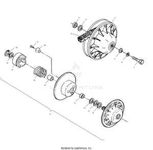 Driven Clutch - A02ba38ca (4969936993b09) Schematic