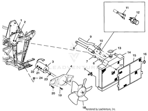 Cooling System - A99bg38ca (4949664966a011) Schematic