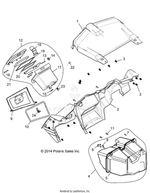 Body, Dash And Glovebox - Z16vde99fm/nm (49rgrdash151keu) Schematic
