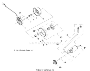 Engine, Starting Motor - R13va17aa/ab (49rgrstartingmtr11rzr170) Schematic
