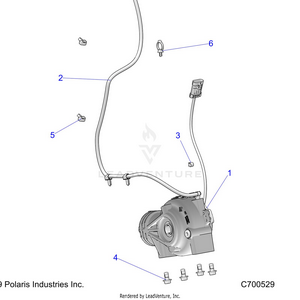 Drive Train, Front Gearcase Mounting - R20cca57a1/a7/b1/b7 (c700529) Schematic