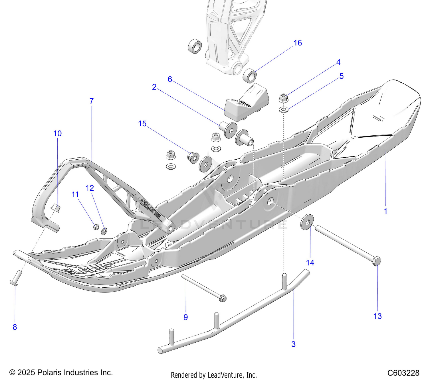 STEERING, SKI ASM - S26TLF9FSL (C603228)