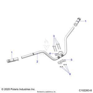 Steering, Handlebar - A22sva85a3 (c102263-8) Schematic
