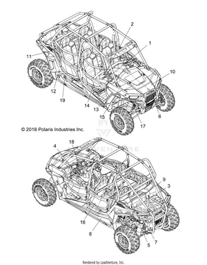Body, Decals - Z19vce99am (702476) Schematic