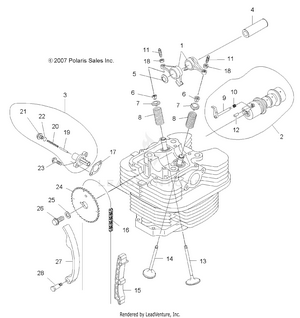 Engine, Valves And Camshaft - A12ea32aa (49atvcamshaft08tb) Schematic