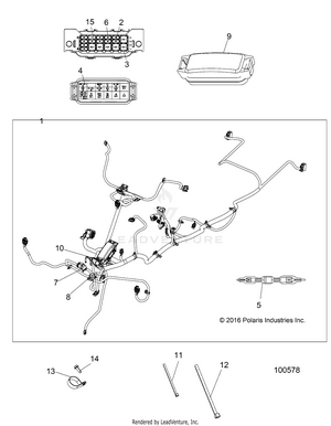 Electrical, Main Wire Harness - A19sea50b1/b7/see50b7/b3/seg50b4 [100578] Schematic