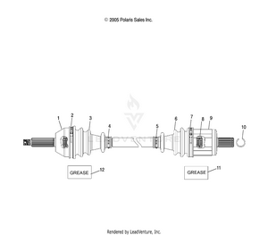Shaft, Drive, Front - R07rh50af/ar/at (4999202119920211b07) Schematic