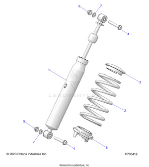 Suspension, Front Shock - Suspension, Front Control Arms - Z24ase87a5 (c0705629-1) Schematic