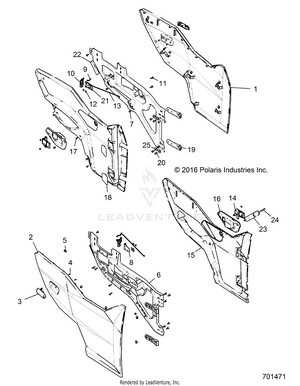 Body, Doors - R16rge99a7/ae/av (701471) Schematic