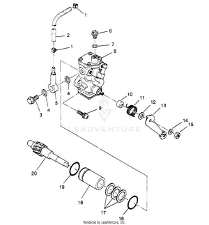 Oil Pump 6x6 300 W948730 (4926792679d006) Schematic