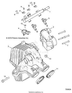 Engine, Air Intake Manifold - R16rge99a7/ae/av (700824) Schematic