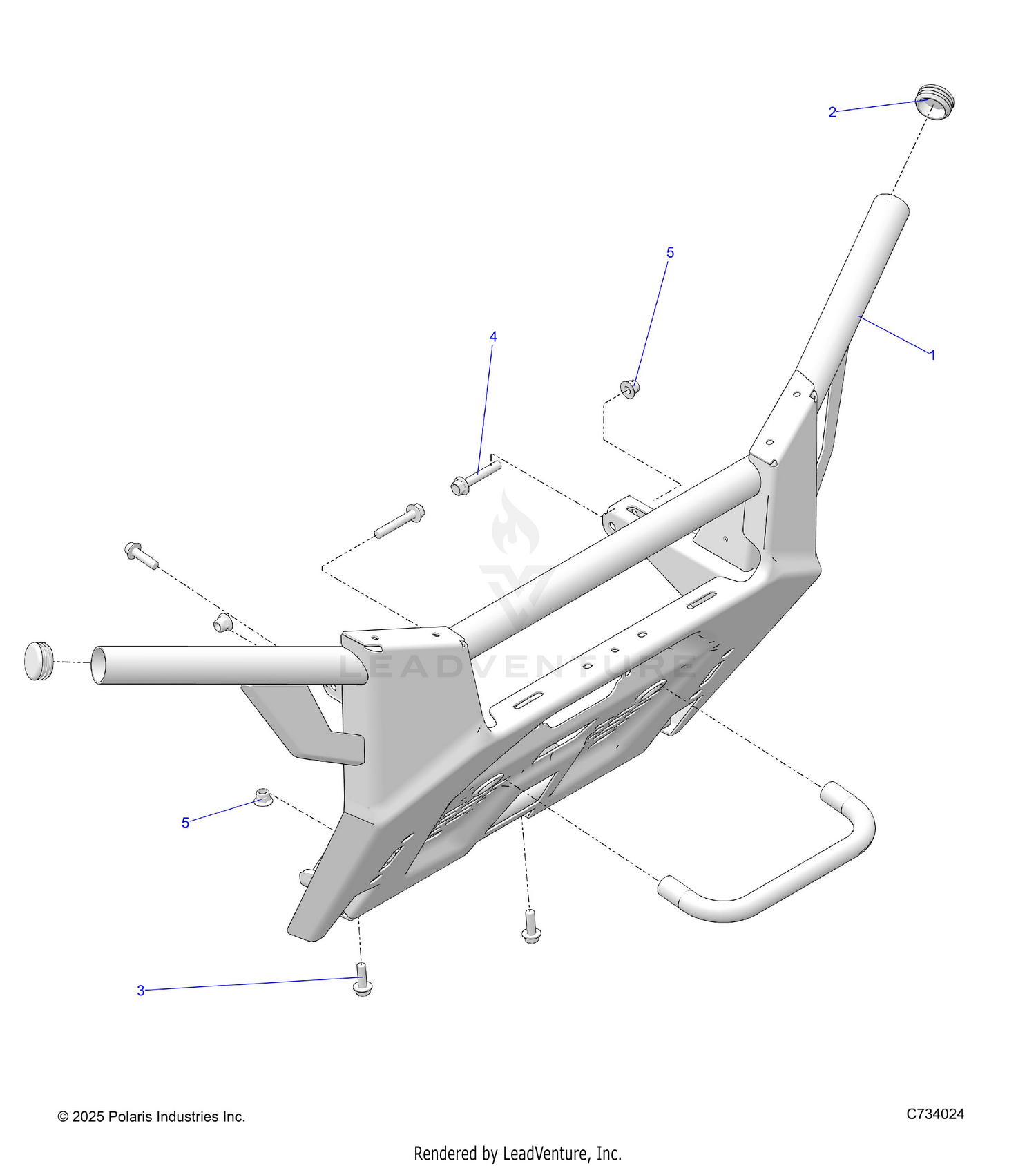 BODY, FRONT BUMPER - R26RRE99CN/C9/EN/E9 (C734024)