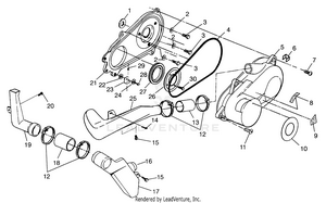 Clutch Cover (300) Xpress 300 W97ca28c (4939603960c007) Schematic