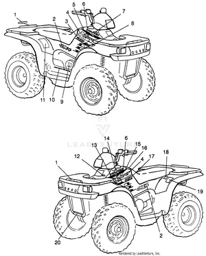 Decals Xplorer 400l W97cc38c (4939753975a008) Schematic