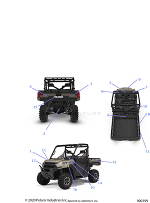 Body, Decals - R21rre99a9/ac/ap/aw/b9/bc/bp/bw (900199) Schematic