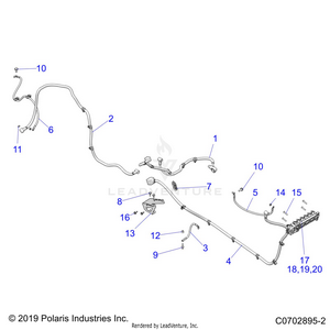 Electrical, Cables - Z21rau92an/bn (c0702895-2) Schematic