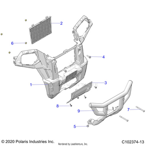 Body, Front Bumper - A22sva85a3 (c102374-13) Schematic
