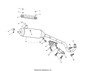 Exhaust Pipe - A02fa09ca/cb/cc (4970887088a09) Schematic