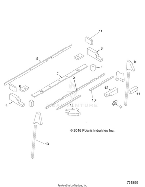 Body, Sealing Foam - R16rtu87as/bs (701899) Schematic