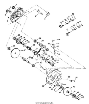 Gearcase Magnum 6x6 W968744 And Magnum 6x6 Swedish S968744 (4936073607d005) Schematic