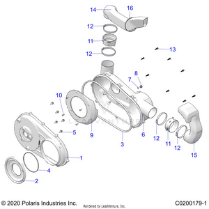 Body, Clutch Cover - A21seg57a1/a3/a5 (c0200179-1) Schematic