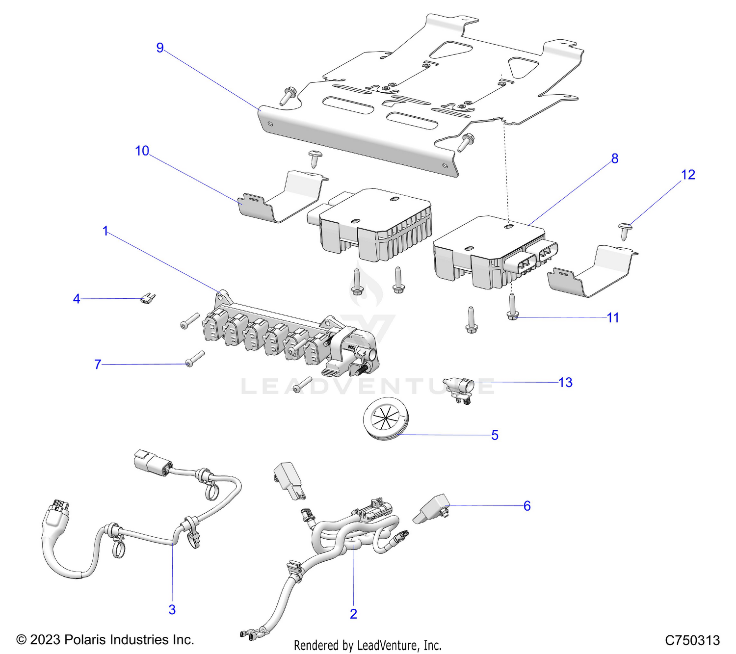 ELECTRICAL, WIRE HARNESS, PERIPHERAL - Z26S4D92AN/AH/BN/BH (C750313)