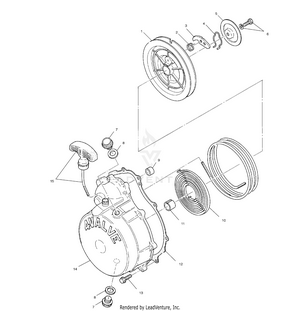 Recoil Starter - W97ch50a (4939993999d008) Schematic