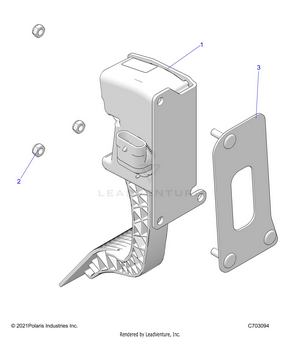 Engine, Throttle Pedal - Z25nmf99a4/a5/b4/b5 (c703094) Schematic