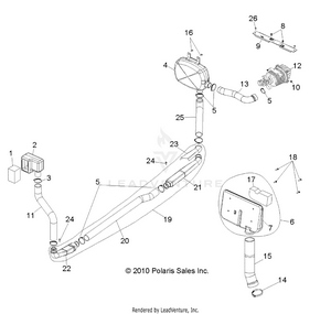 Engine, Clutch Air Intake - R12wh76ag/ar/eah/eav/eaw (49rgrairintake11800crew) Schematic