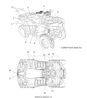 Decals - A07lb27aa/ac/lh27aa/ab/ac/ad/al (49atvdecal07hawk) Schematic