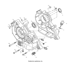 Crankcase - A01aa32aa (4963816381c009) Schematic
