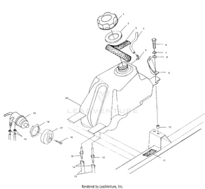 Fuel Tank - A01ch50ad (4960026002a012) Schematic