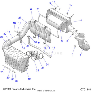 Engine, Air Intake System - Z22nar99af/bf (c701348) Schematic