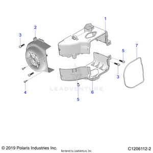 Engine, Fan Cover And Shroud - A21hbb07a3/a7/b3/b7 (c1206112-2) Schematic
