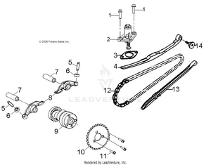 Engine, Cam Chain - A09fa09aa/ab (49atvcamchain07otlw90) Schematic