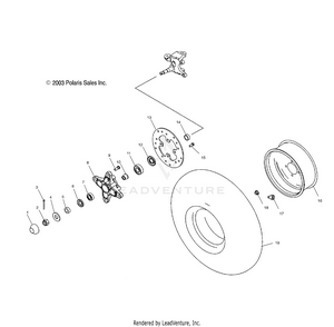 Front Hub And Front Wheel - A04gj50aa/ab/ac/ad (4986168616b05) Schematic