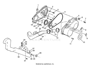Clutch Cover Xplorer 400l W97cc38c (4939753975c004) Schematic