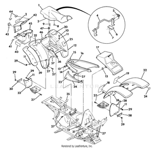 Body Assembly (4918541854001a) Schematic